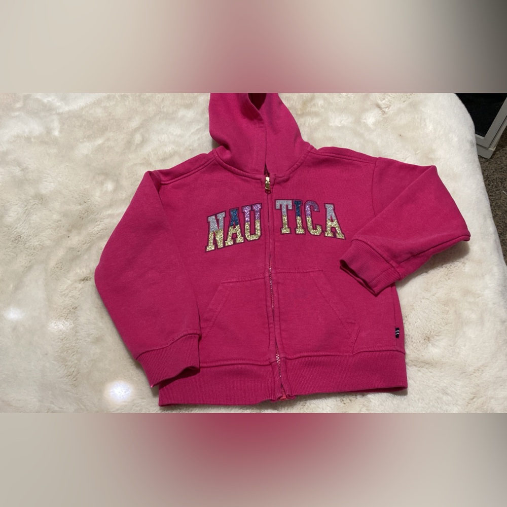 Nautica Kids Fuchsia Hoodie